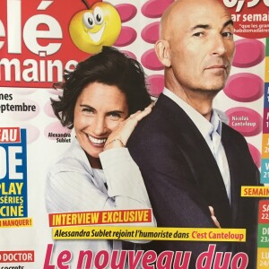 Couverture du nouveau numéro de "Télé 2 semaines" en kiosques lundi 10 septembre 2018