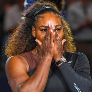 Serena Williams - Finale femme de de l'US Open de Tennis 2018 à New York le 9 septembre 2018.