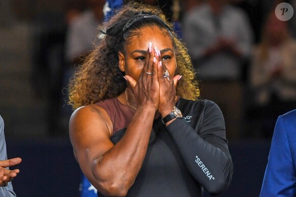 Serena Williams - Finale femme de de l'US Open de Tennis 2018 à New York le 9 septembre 2018.