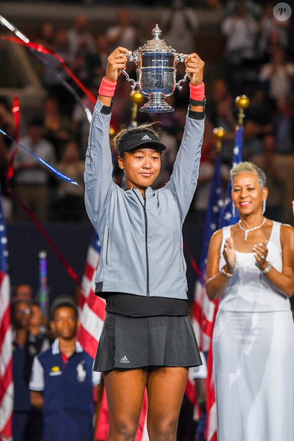 Naomi Osaka - Finale femme de de l'US Open de Tennis 2018 à New York le 9 septembre 2018.