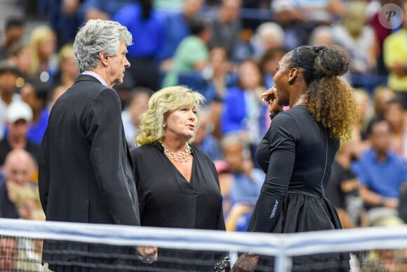 Serena Williams - Finale femme de de l'US Open de Tennis 2018 à New York le 9 septembre 2018.