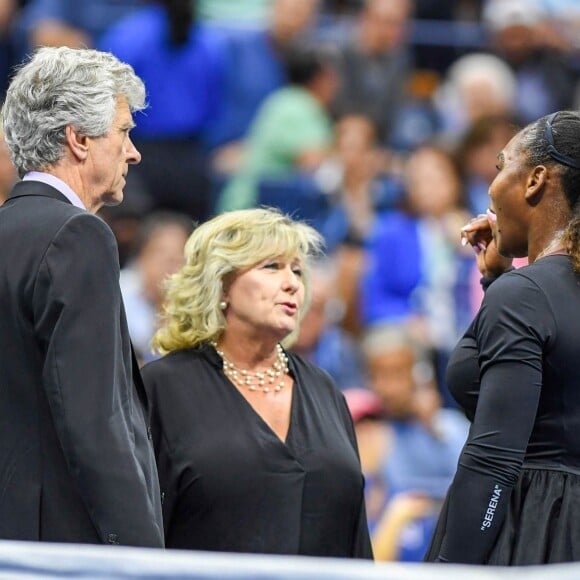 Serena Williams - Finale femme de de l'US Open de Tennis 2018 à New York le 9 septembre 2018.