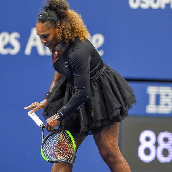 Serena Williams - Finale femme de de l'US Open de Tennis 2018 à New York le 9 septembre 2018.