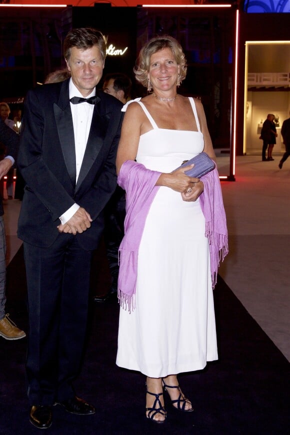Exclusif - Monsieur et Madame Mellerio - Dîner de Gala de la 30e Biennale de Paris au Grand Palais, le 6 septembre 2018 © Luc Castel - Julio Piatti / Bestimage