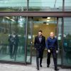 Le capitaine et gardien de l'équipe de France et de l'équipe de Tottenham Hugo Lloris, écope d'une suspension de permis de 20 mois et d'une amende de 56.000 euros après avoir été arrêté pour conduite en état d'ivresse, à la sortie du tribunal de Westminster à Londres, Royaume Uni, le 12 septembre 2018.