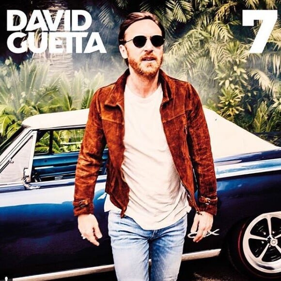 Pochette de l'album "7" de David Guetta dans les bacs le 14 septembre 2019.