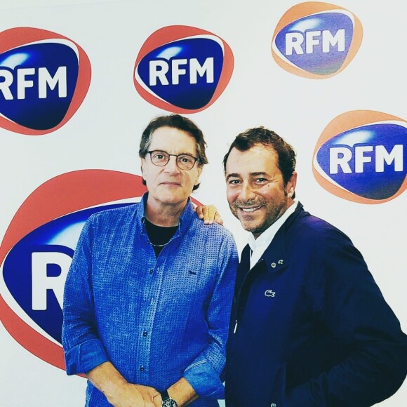 Bernard Montiel, "Une heure" avec Francis Cabrel sur RFM les samedi et dimanche 8 et 9 septembre 2018.