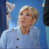 Brigitte Macron dans la série Vestiaires, sur France 2, le 15 septembre 2018