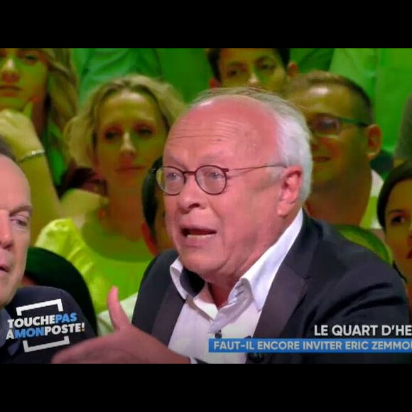 Gilles Verdez et André Bercoff s'écharpent dans "Touche pas à mon poste" du 17 septembre 2018 - C8
