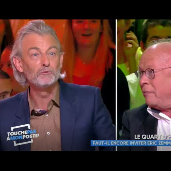 Gilles Verdez et André Bercoff s'écharpent dans "Touche pas à mon poste" du 17 septembre 2018 - C8