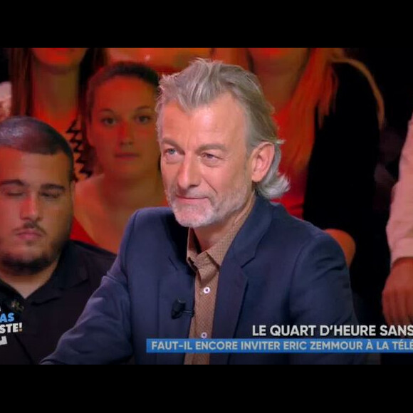 Gilles Verdez et André Bercoff s'écharpent dans "Touche pas à mon poste" du 17 septembre 2018 - C8