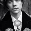Harry Styles, visage de la nouvelle campagne Gucci Tailoring de Gucci. Photo par Glen Luchford.