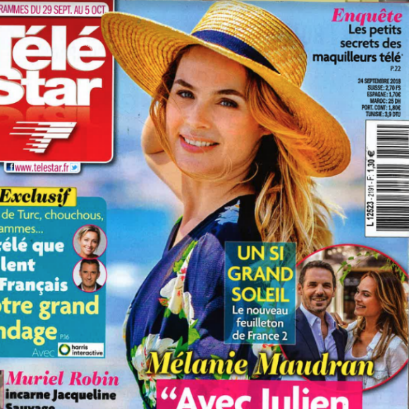 Télé Star, septembre 2018.