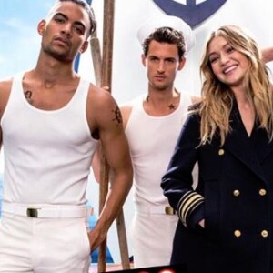 Terence Telle (DALS 9) pose pour la campagne de Tommy Hilfiger au côté de Gigi Hadid - Instagram, 2018