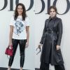 Pauline Ducruet et Morgane Polanski - Défilé de mode "Christian Dior", collection prêt-à-porter printemps-été 2019 à l'Hippodrome de Longchamp. Paris, le 24 septembre 2018 © Olivier Borde / Bestimage