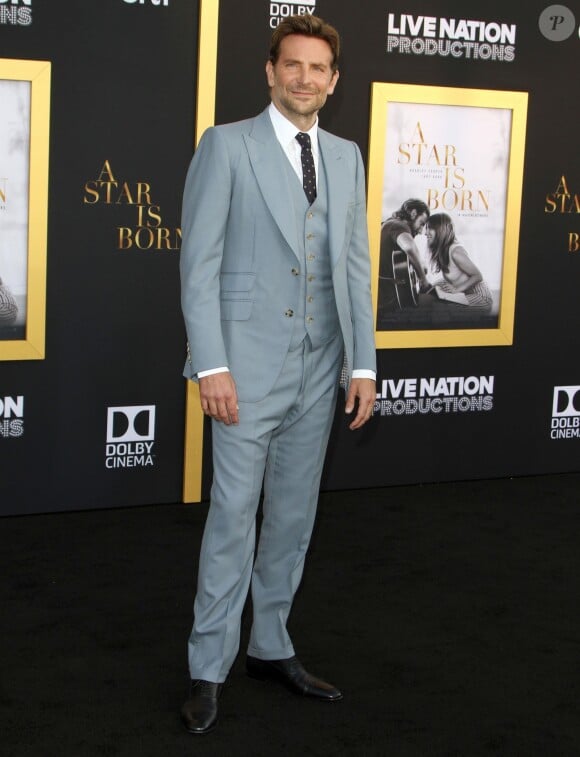 Bradley Cooper à l'avant-première de "A Star Is Born" au Shrine Auditorium à Los Angeles, le 24 septembre 2018.
