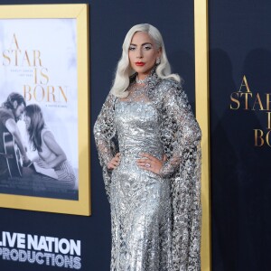 Lady Gaga à l'avant-première de "A Star Is Born" au Shrine Auditorium à Los Angeles, le 24 septembre 2018.