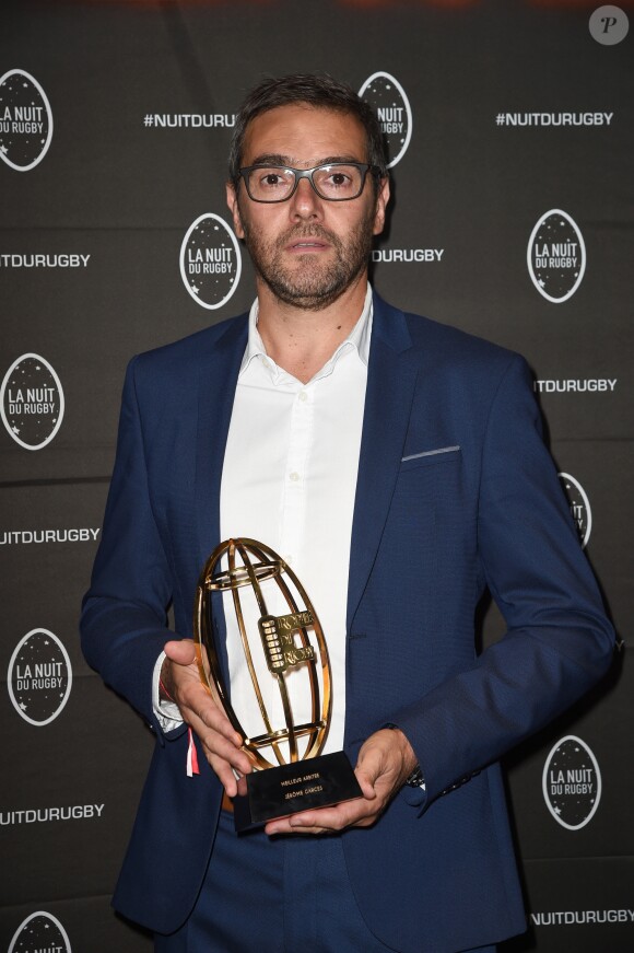 Jérôme Garces, Prix de l'Arbitrage - 15ème édition de la nuit du rugby à l'Olympia à Paris le 24 septembre 2018. © Giancarlo Gorassini/Bestimage