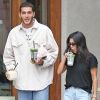 Exclusif - Kourtney Kardashian se balade avec Fai Khadra à West Hollywood le 25 septembre 2018