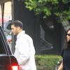 Kourtney Kardashian se balade avec Fai Khadra à West Hollywood le 25 septembre 2018