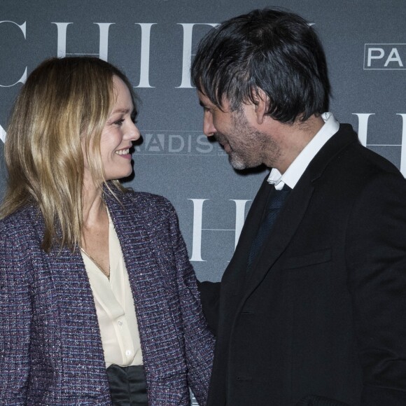 Vanessa Paradis et son époux Samuel Benchetrit - Avant-première du film "Chien" au cinéma MK2 Bibliothèque à Paris, le 5 mars 2018. © Olivier Borde/Bestimage