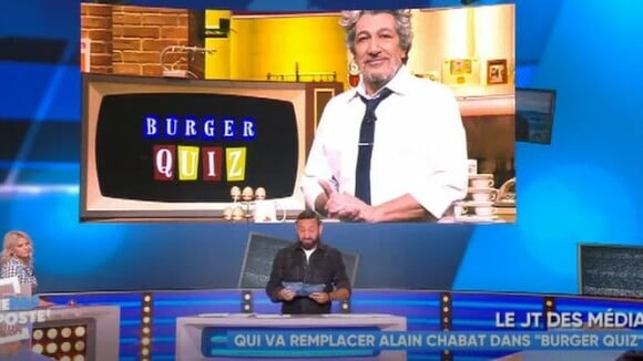 Cyril Hanouna évoque Alain Chabat dans "Touche pas à mon poste" diffusé jeudi 27 septembre 2018 - C8