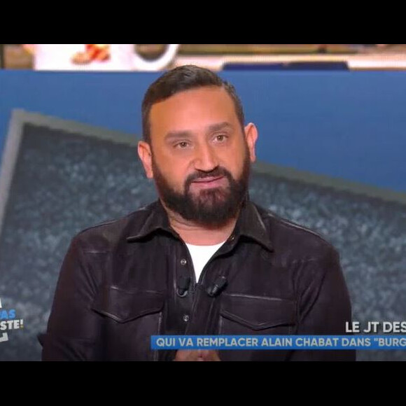 Cyril Hanouna évoque Alain Chabat dans "Touche pas à mon poste" diffusée jeudi 27 septembre 2018 - C8