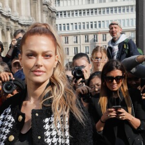 Caroline Receveur - Défilé Balmain, collection printemps-été 2019 à l'Hôtel de Ville. Paris, le 28 septembre 2018. © CVS / Veeren / Bestimage