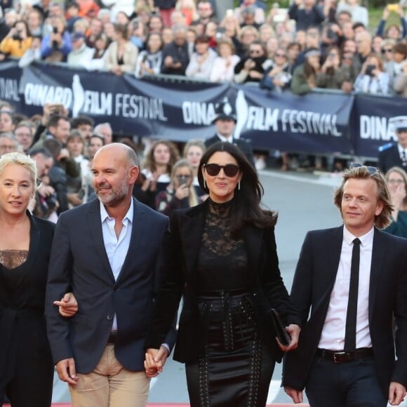 Le jury - Rupert Grint, Kate Dickie, Emmanuelle Bercot, Thierry Lacaze, Monica Bellucci, Alex Lutz, Sabrina Ouazani et Ian Hart - Clôture du 29ème Festival du Film de Dinard le 29 septembre 2018. © Denis Guignebourg/Bestimage