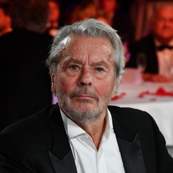 Exclusif - No Web - Alain Delon - Enregistrement de l'émission "Les 20 ans du Plus Grand Cabaret du Monde" dans la Salle des Etoiles à Monaco, qui sera diffusée le 16 juin sur France 2, dont le parrain est A.Delon. Le 1 juin 2018. © A.Bahi-B.Bebert / Bestimage