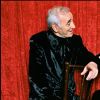 ARCHIVES - Charles Aznavour et Alain Delon en décembre 1997.