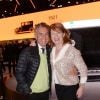 Exclusif - Gérard Holtz et sa femme Muriel Mayette - Soirée Renault à l'occasion de l'ouverture de la 120ème édition du Mondial de l'Automobile 2018 au Paris Expo Porte de Versailles à Paris le 2 octobre 2018. © Rachid Bellak/Bestimage