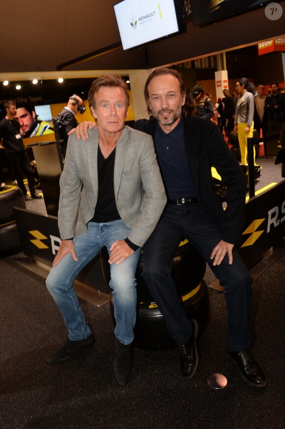 Exclusif - Franck Dubosc, Vincent Perez - Soirée Renault à l'occasion de l'ouverture de la 120ème édition du Mondial de l'Automobile 2018 au Paris Expo Porte de Versailles à Paris le 2 octobre 2018. © Rachid Bellak/Bestimage