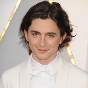 Timothee Chalamet - 90ème cérémonie des Oscars 2018 au théâtre Dolby à Los Angeles le 4 mars 2018.