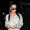 Kim Kardashian arrive à la soirée Anastasia Beverly Hills au Delilah à Los Angeles le 27 septembre 2018