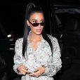 Kim Kardashian arrive à la soirée Anastasia Beverly Hills au Delilah à Los Angeles le 27 septembre 2018