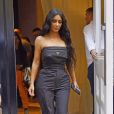 Kim Kardashian quitte l'hôtel Mercer à New York le 30 Septembre 2018