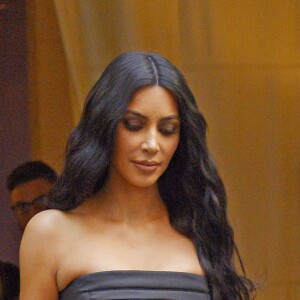 Kim Kardashian quitte l'hôtel Mercer à New York le 30 Septembre 2018