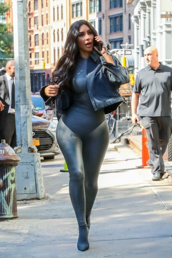 Kim Kardashian à New York, le 30 septembre 2018.