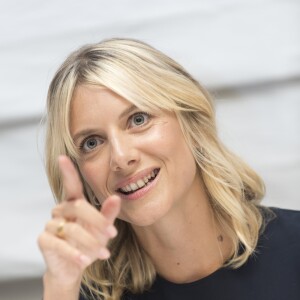 Mélanie Laurent lors d'un photocall à l'hôtel Essex House à New York le 18 août 2018.