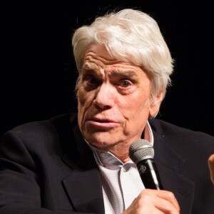 Bernard Tapie donne une conférence "Qui est le vrai Bernard Tapie" au Forum de Liège, Belgique, le 27 septembre 2018 © Alain Rolland/ImageBuzz/Bestimage