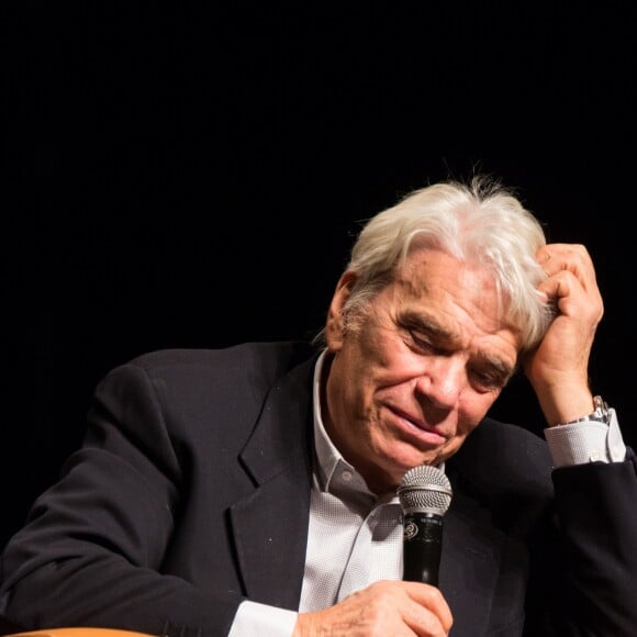 Bernard Tapie donne une conférence "Qui est le vrai Bernard Tapie" au Forum de Liège, Belgique, le 27 septembre 2018 © Alain Rolland/ImageBuzz/Bestimage