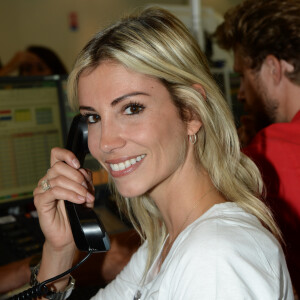 Alexandra Rosenfeld (Miss France 2006) lors de la 14ème édition du Charity Day dans la salle des marchés de la société de courtage Aure BGC au profit des 7 associations participantes à Paris; France, le 11 septembre 2018.© Veeren/Bestimage