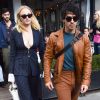 Sophie Turner et son fiancé Joe Jonas quittent le restaurant l'Avenue à Paris le 1er octobre 2018