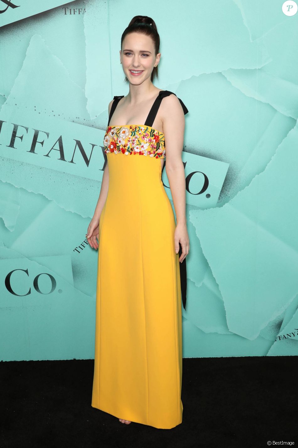 Rachel Brosnahan à la soirée 2018 Tiffany Blue Book Collection: The