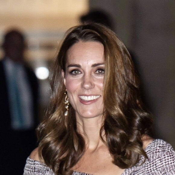 Kate Middleton, duchesse de Cambridge, assiste à l'ouverture du département de la photographie du V&A (Victoria and Albert) Museum à Londres, le 10 octobre 2018.