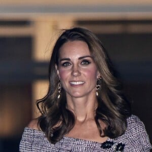 Kate Middleton, duchesse de Cambridge, assiste à l'ouverture du département de la photographie du V&A (Victoria and Albert) Museum à Londres, le 10 octobre 2018.