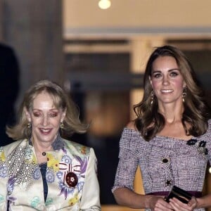 Kate Middleton, duchesse de Cambridge, assiste à l'ouverture du département de la photographie du V&A (Victoria and Albert) Museum à Londres, le 10 octobre 2018.