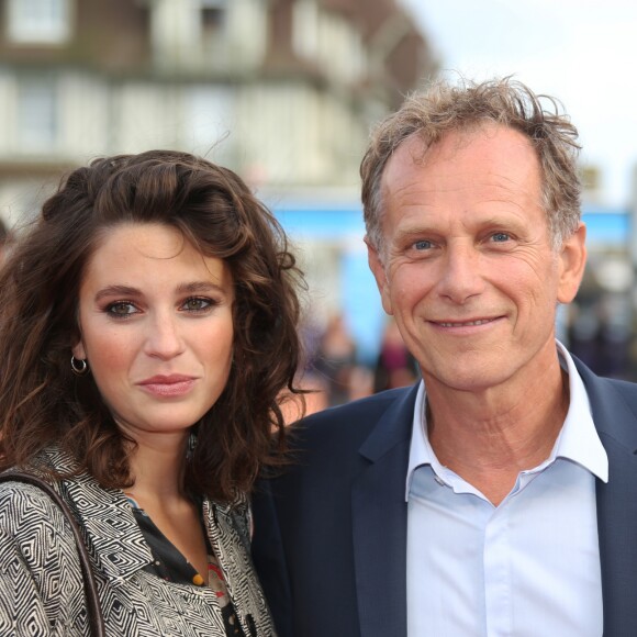 Charles Berling et Pauline Cheviller à la première de "Le Château de Verre" lors de la soirée de clôture du 43ème Festival du Cinéma Américain de Deauville, le 9 septembre 2017. © Denis Guignebourg/Bestimage