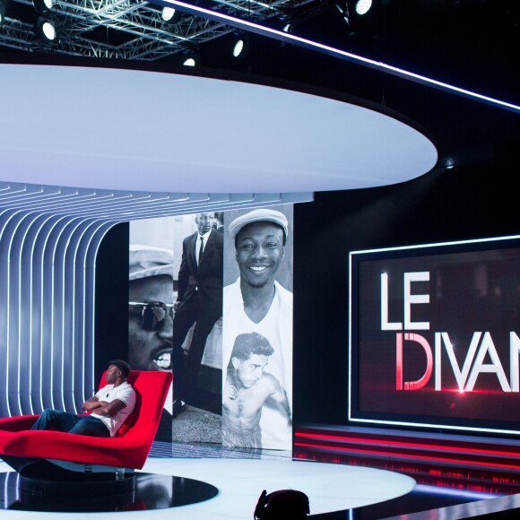 Exclusif - Enregistrement de l'émission "Le Divan" avec MC Solaar en invité et présentée par Marc-Olivier Fogiel. Emission diffusée le 12 octobre sur France 3. © Cyril Moreau / Bestimage